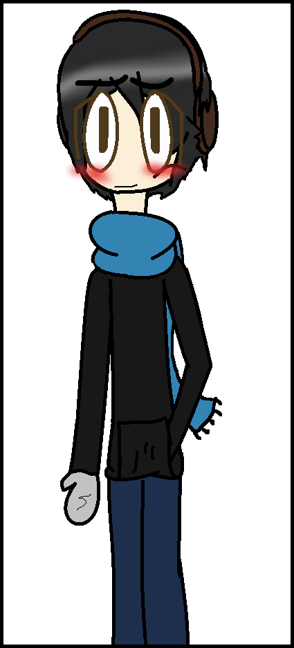 Winter Ninten By Ask Pk Ana - Drawing (425x937)