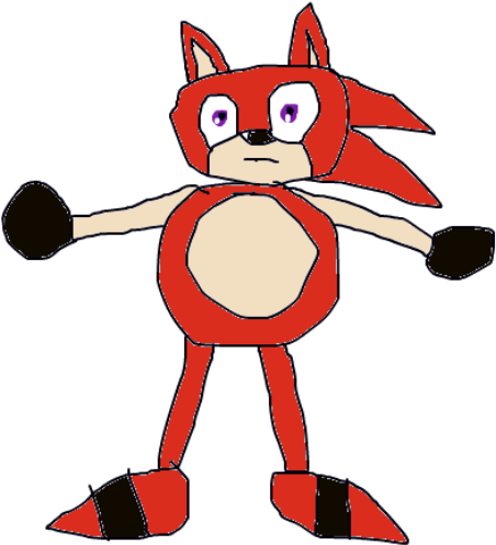 Flanic The Hotdog By Supernathan10002 - Cartoon (466x518)