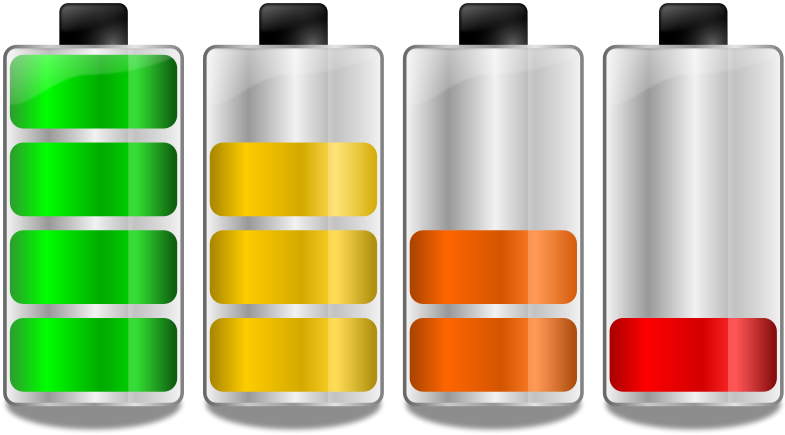 Energy Clipart Battery - Battery Life Clipart (800x445)