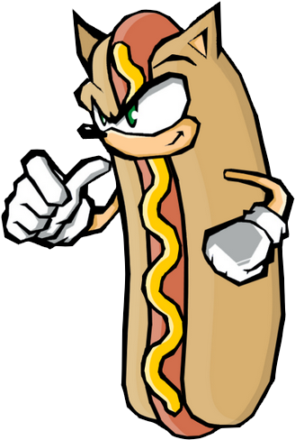 Sonic The Hotdog By Togekisstoki - Hog-dog Rodeo (411x505)