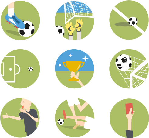 13 Sporty Soccer ⚽ Football Icons [freebie] - Soccer Icons (500x461)