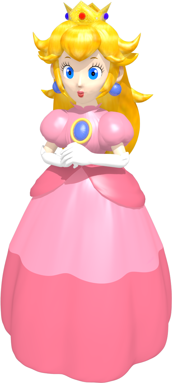 Princess Peach Toadstool Vinfreild 'game Piece' By - Princess Toadstool Game Piece (1280x1280)