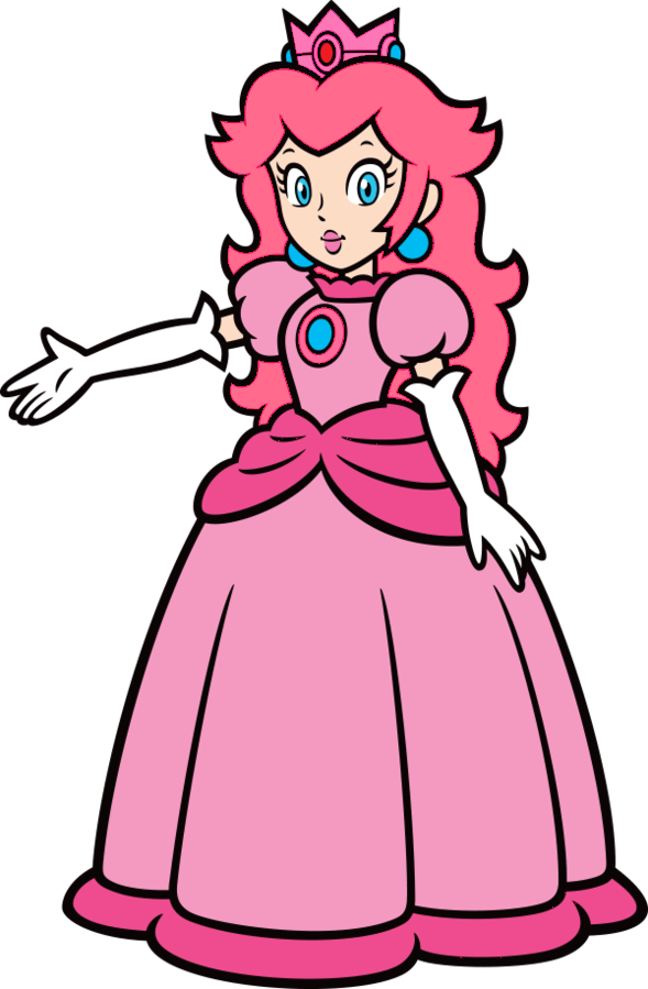 Kate Toadstool By Amf2002-xavier - Super Mario Princess Peach (589x899)