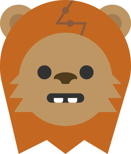 Sensible World Icon - Star Wars Ewok Avatar (434x512)