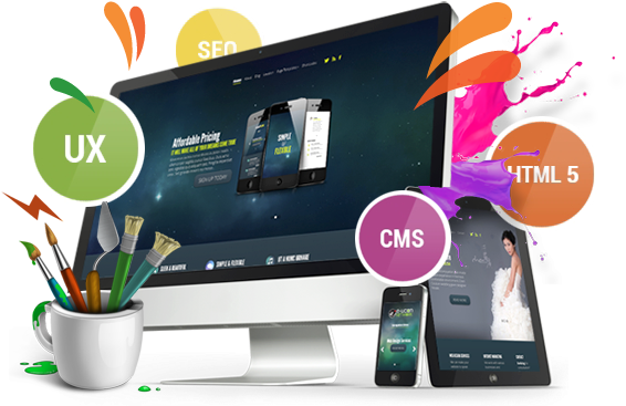 Website Design, Brand Strategy, Digital Marketing With - Website Design Services (580x380)