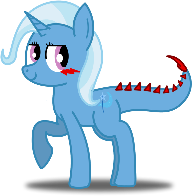 Trixie Pony Kitten Mammal Vertebrate Horse Like Mammal - Cartoon (960x833)