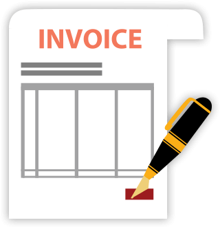 These Invoices Will Be Automatically Triggered To Your - Invoice Icon (404x340)