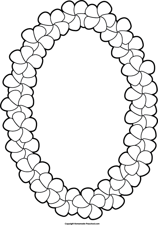 Fun And Free Luau Clipart, Ready For Personal And Commercial - Circle (519x736)