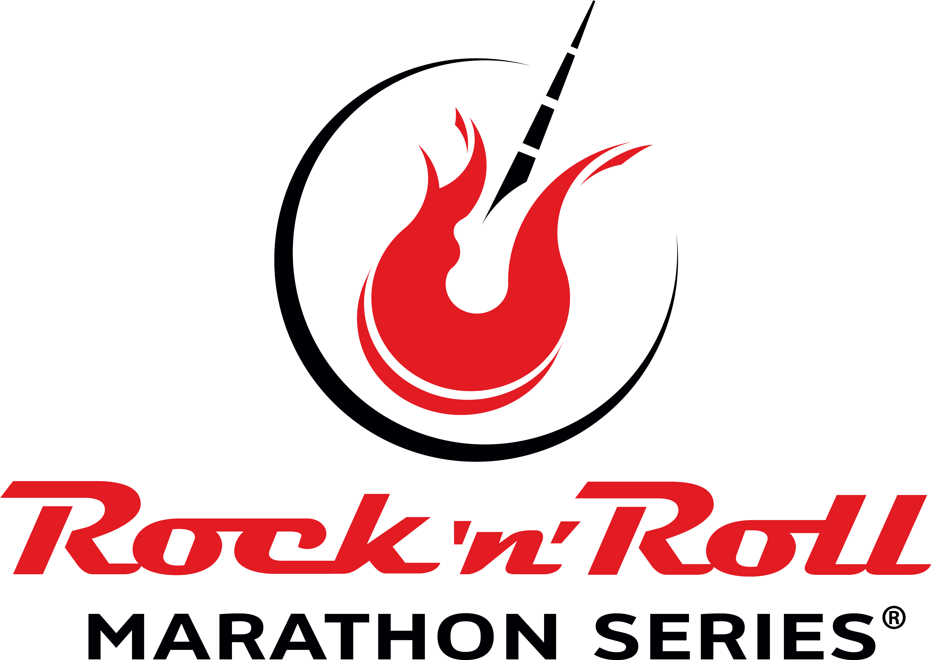 Rock N Roll Savannah - Rock N Roll Marathon Series Logo (3000x2175)
