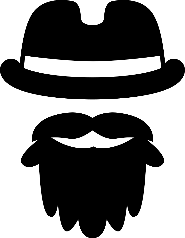 Hat With Beard Comments - Imagenes De Barbas Para Imprimir (762x980)