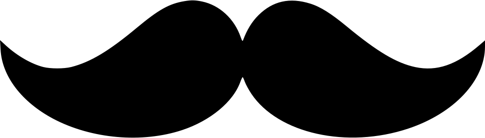 Beard Comments - Photoscape Bigode Png (980x280)