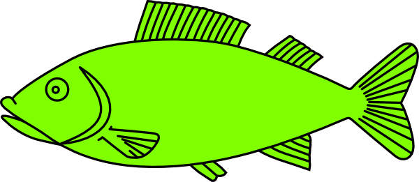 Clipart Of Appendix, Salmon And Pacific - April Fools Day In France (600x261)