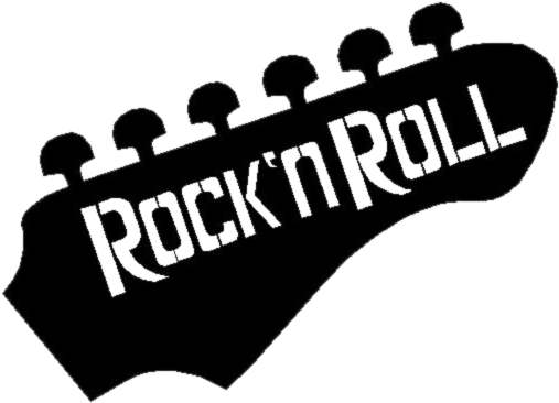 Rock & Roll Clipart - Rock N Roll Logo (535x408)