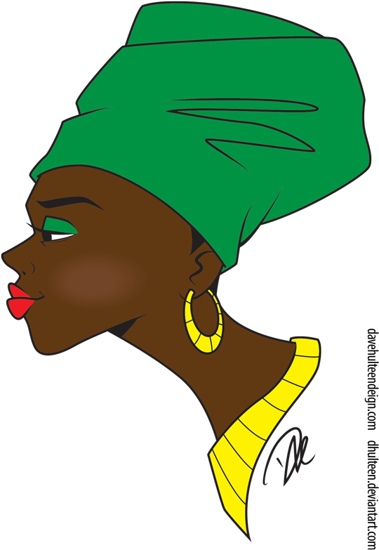 Black Is Beautiful By Dhulteen - Digital Art (600x867)