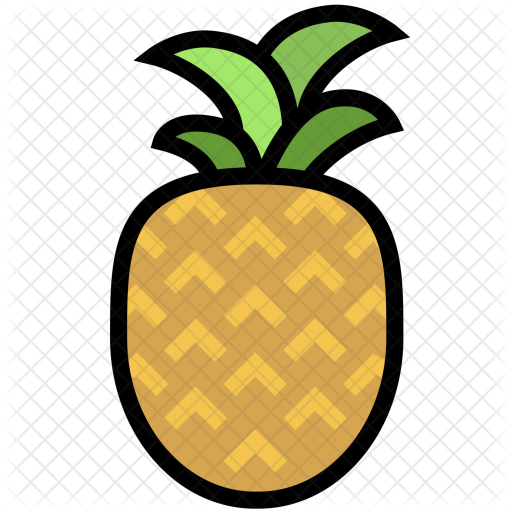 Pineapple Icon - Pineapple (512x512)