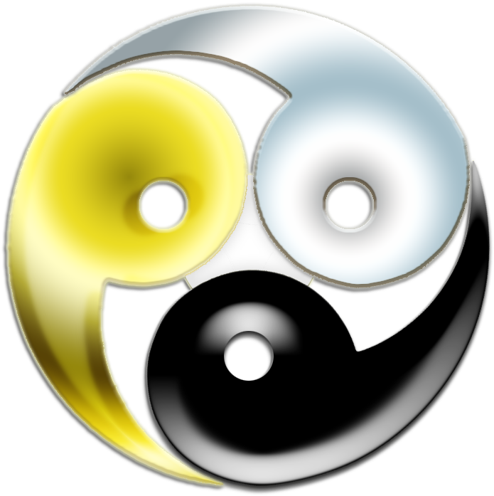 The Religious Symbol Of The Three Gods Recognized By - Symbol (887x709)
