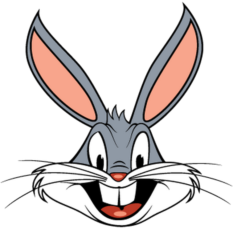 Bugs Bunny Cartoon Clip Art - Bugs Bunny Head Png (800x800)