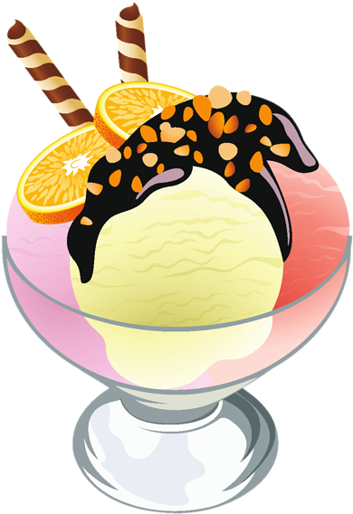 Pin By F 117 On Ice Cream Png Clip Art, Ice Cream - Ice Cream Vector Png (434x600)