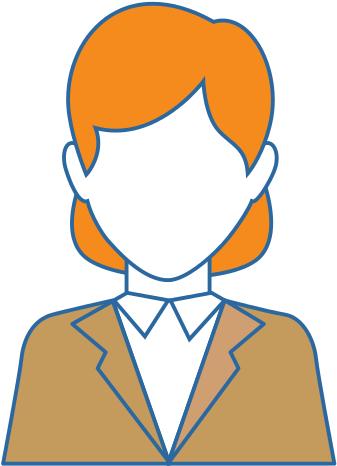 Businesswoman Icon Avatar - Cartoon (550x550)