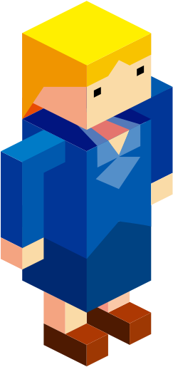 3d Businesswoman Character - Cartoon (550x550)