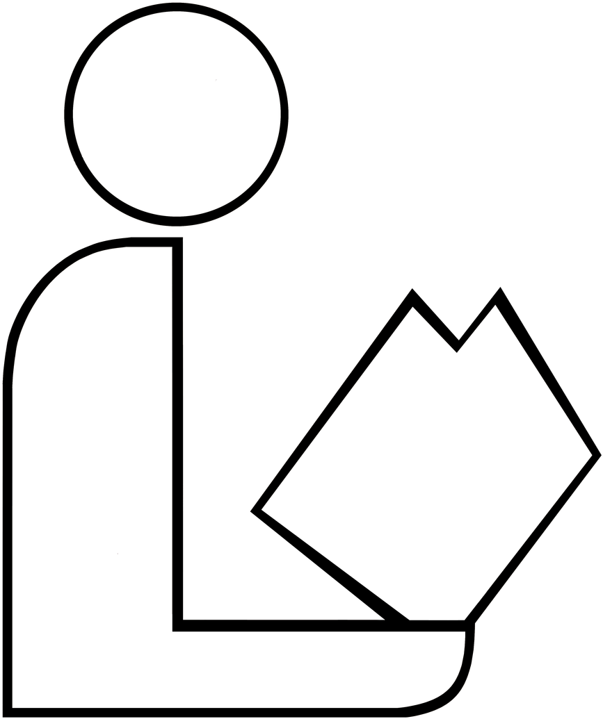 Big And Beautiful Public Library Logo Line Art Perfect - Line Art (1400x1400)