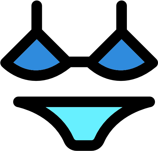 Bikini Free Icon - Bikini Free Icon (512x512)