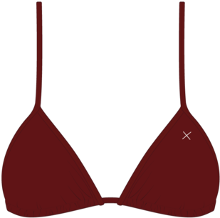 Plum Bikini Top Ii - Blue Bikini Top (480x360)