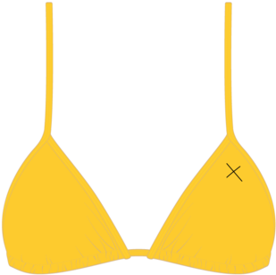 Lily Yellow Bikini Top Ii - Boutinela Yellow Bikini (480x360)
