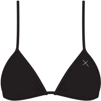 Manhattan Black Bikini Top Ii - Bikini Top Transparent Background (480x360)