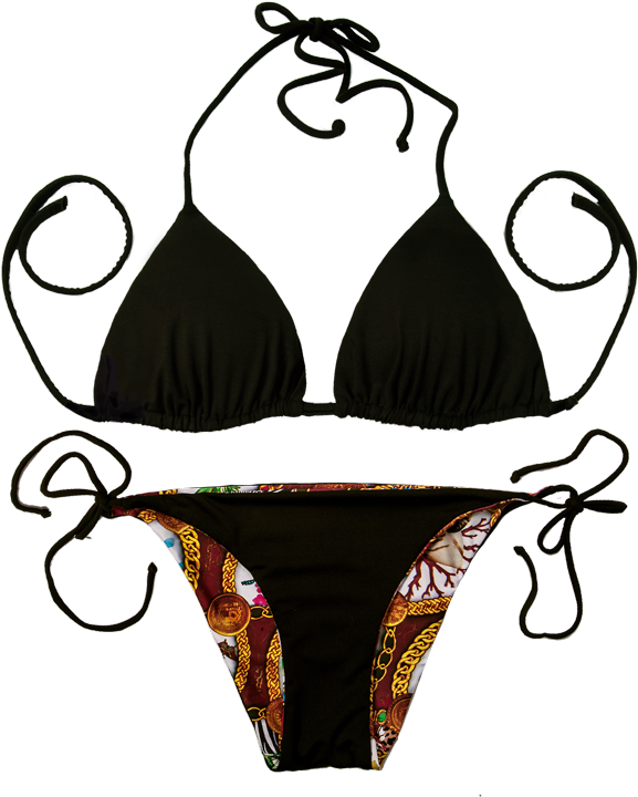 Triangle Set Fuorilegge - Lingerie Top (600x900)