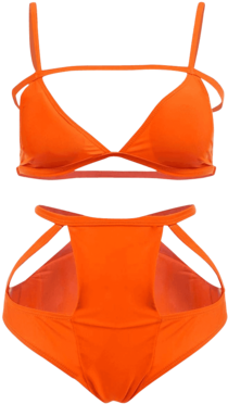 Finejo Women's Sexy Push Up Bandage Bikini - Costume De Baie Bikini Talie Inalta (370x375)