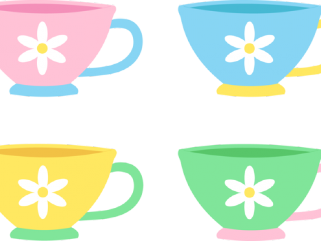 Pastel Clipart Tea Cup - Cute Tea Cup Clipart (640x480)