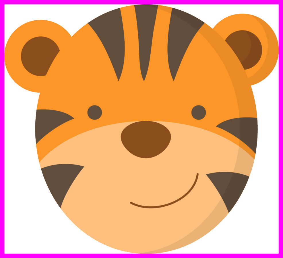 Shocking Jungle Animals Faces Baby Shower Board Pics - Cute Tiger Face Clip Art - (986x900) Png Clipart Download Shocking Jungle Animals Faces Baby Shower Board Pics - Cute Tiger Face Clip Art - (986x900) Png Clipart Download