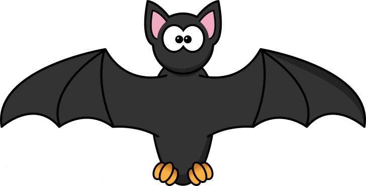 Bat Clipart Images Image Of A Bathroom Scale Animal - Bat Cartoon (728x370)