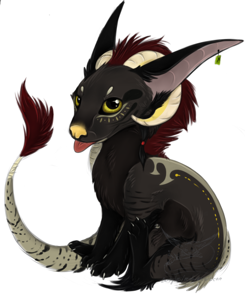 Paper Crafts Winsome Cute Dragon Pictures 16 Chibi - Drawing (816x979)