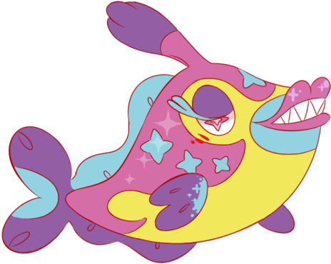 Blorb Lorb I'm A Fosh - Cartoon (500x418)