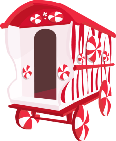 Peppermint Wagon By Winechan - Peppermint Wagon By Winechan (400x486)