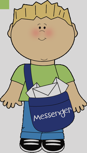 Teacher Helper Clipart Student Teacher Helper Girl - Messenger Clipart (285x500)