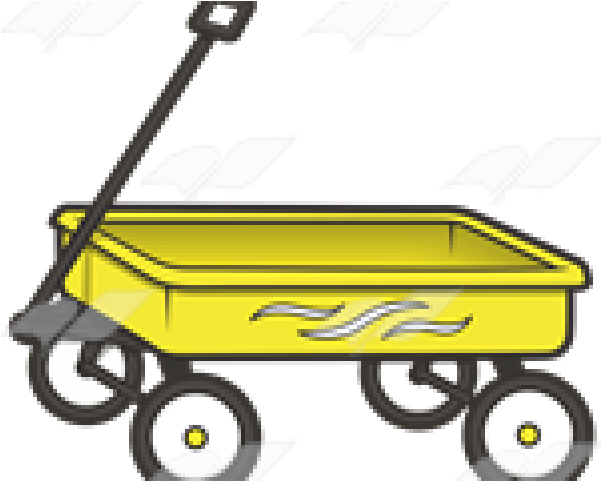 Yellow Clipart Wagon - Yellow Clipart Wagon (640x480)