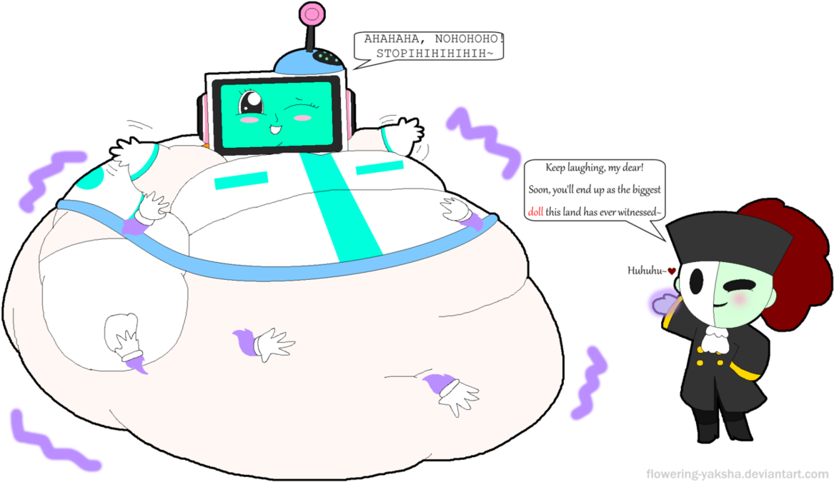 Giggle Girth By Flowering-yaksha - Cartoon (1178x678)