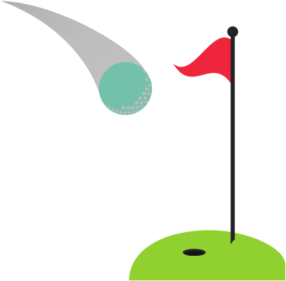 Golf Clipart Hole In One - Golf (640x480)
