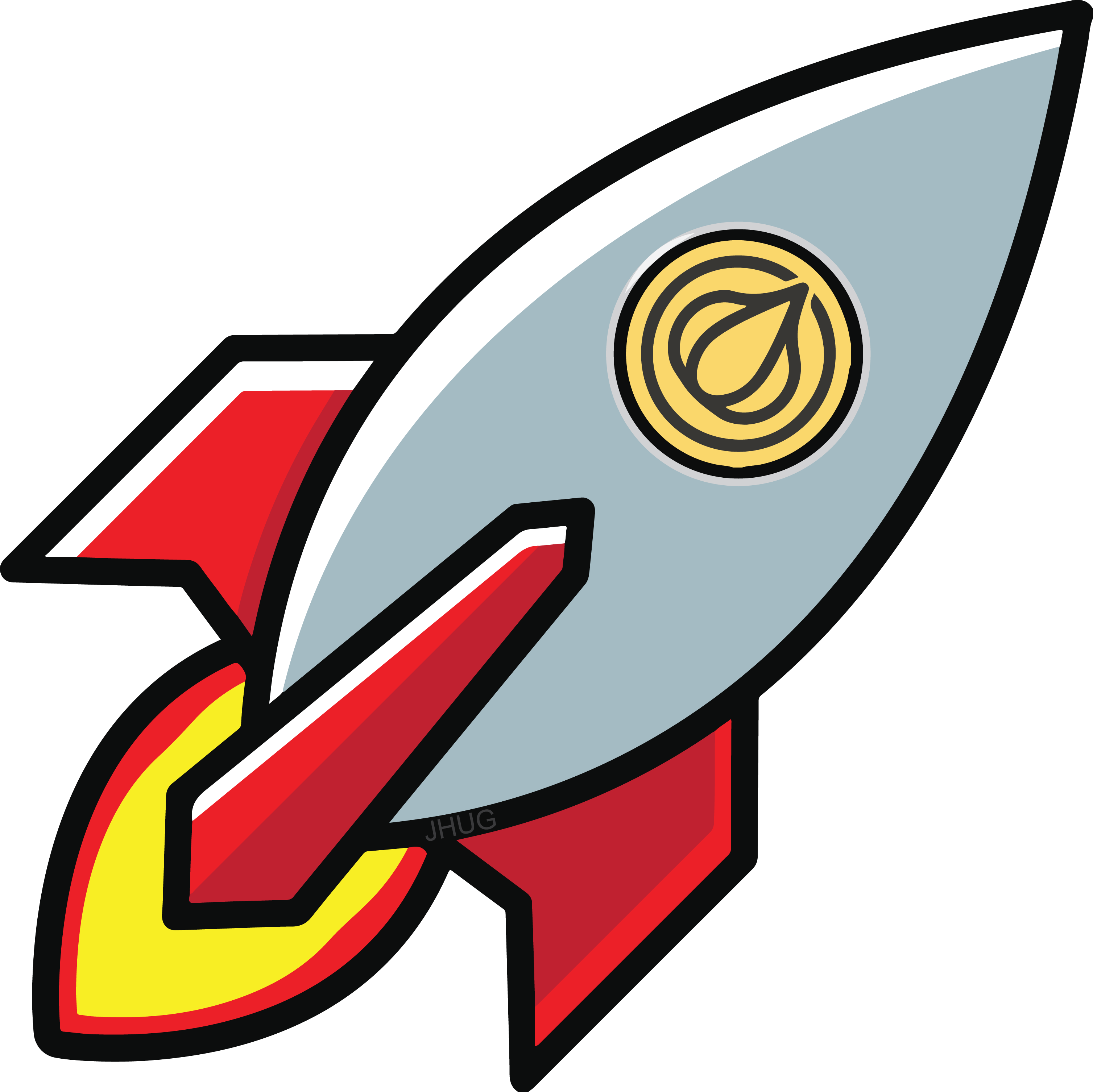 New Rocket Emoji For Your Discords - Rocket Emoji (3015x3013)