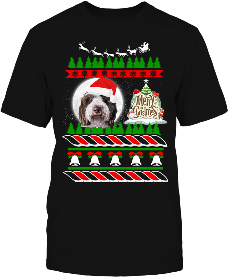 Cockapoo Ugly Christmas Sweater - Pit Bull Ugly Christmas Sweater Pit Bull,pit Bull Christmas (1000x1000)