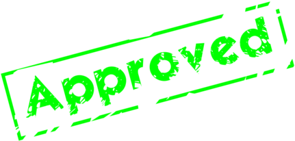 Approved Stamp - Approved Stamp Icon Png (490x245)