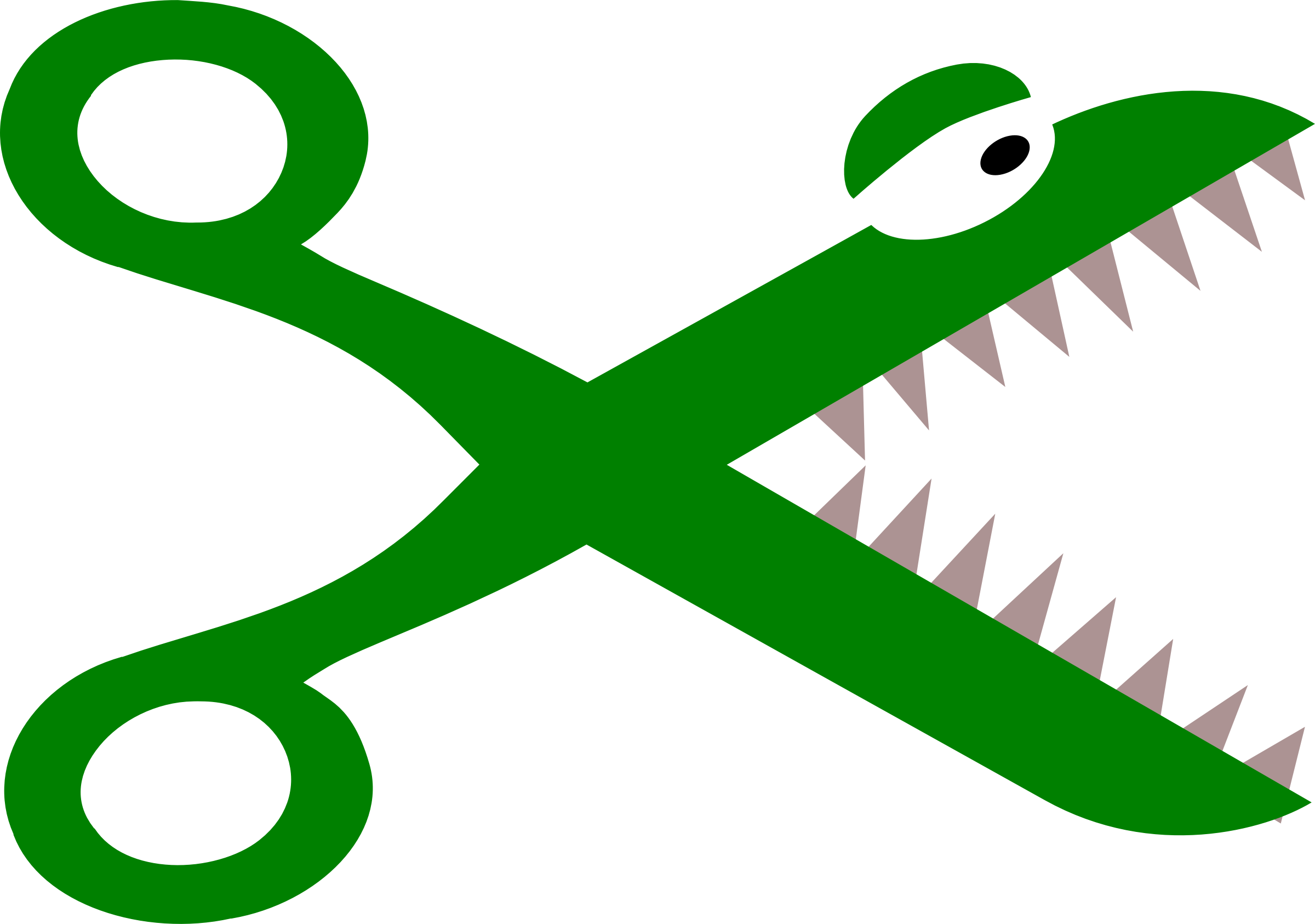 Monster - Scissors Icon (2400x1686)