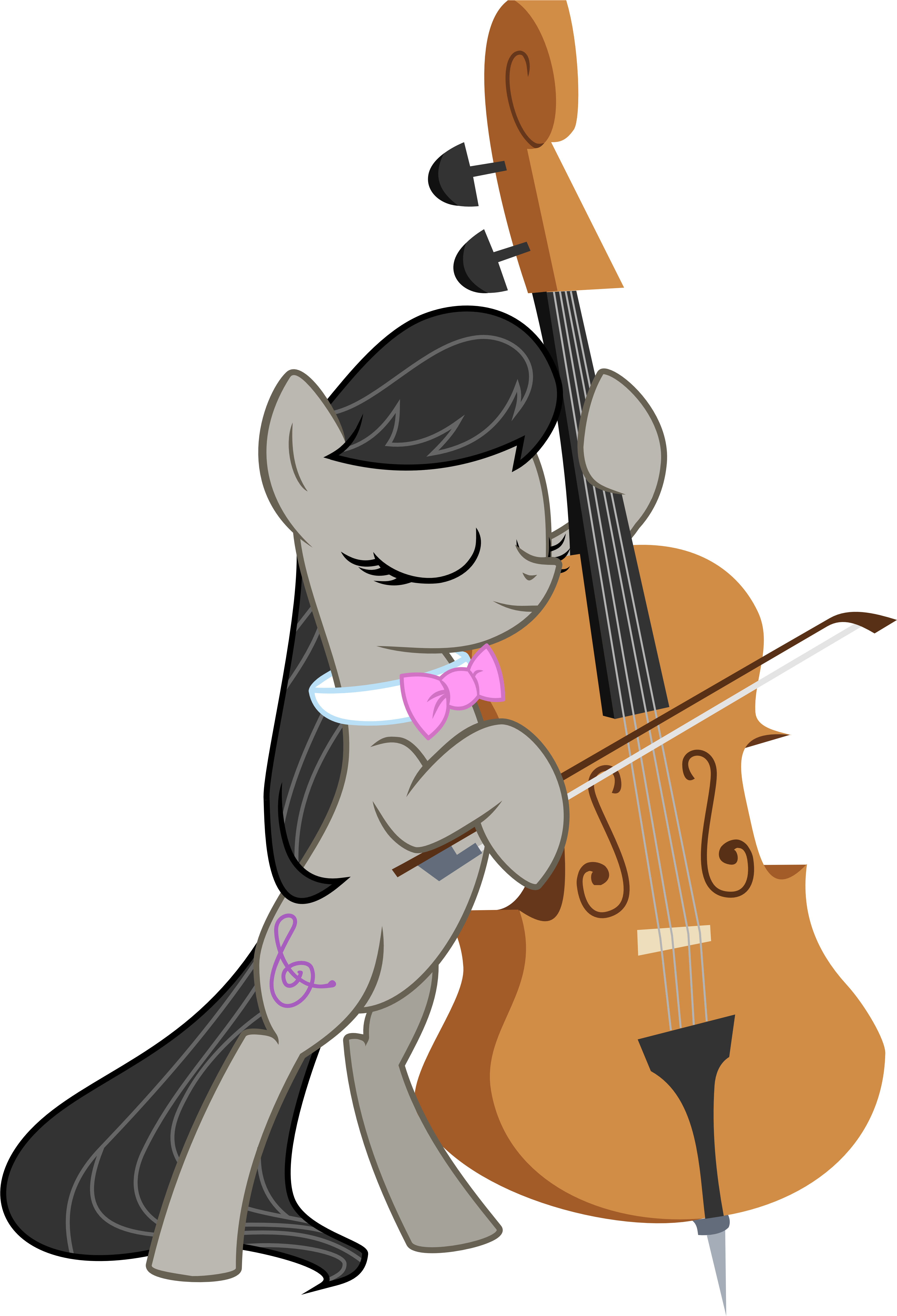 Twilight Sparkle Rarity Rainbow Dash Derpy Hooves Pony - Octavia Pony (4097x6000)