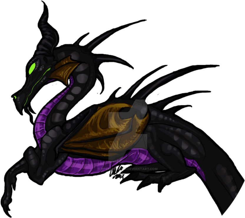Maleficent Story Tail Preview By Pteradragon - Illustration (876x913)