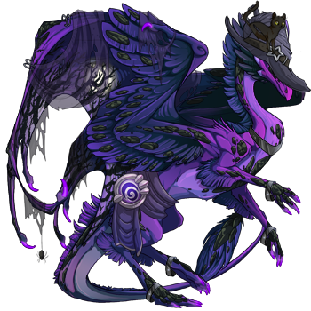 My Dark Sorceress - Flight Rising Custom Skins (350x350)