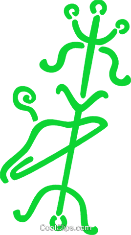 Coat Rack And Hanger Royalty Free Vector Clip Art Illustration - Coat Rack And Hanger Royalty Free Vector Clip Art Illustration (268x480)