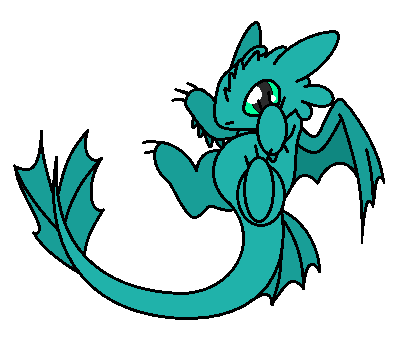 Pixel Art Dragon Gif (406x342)